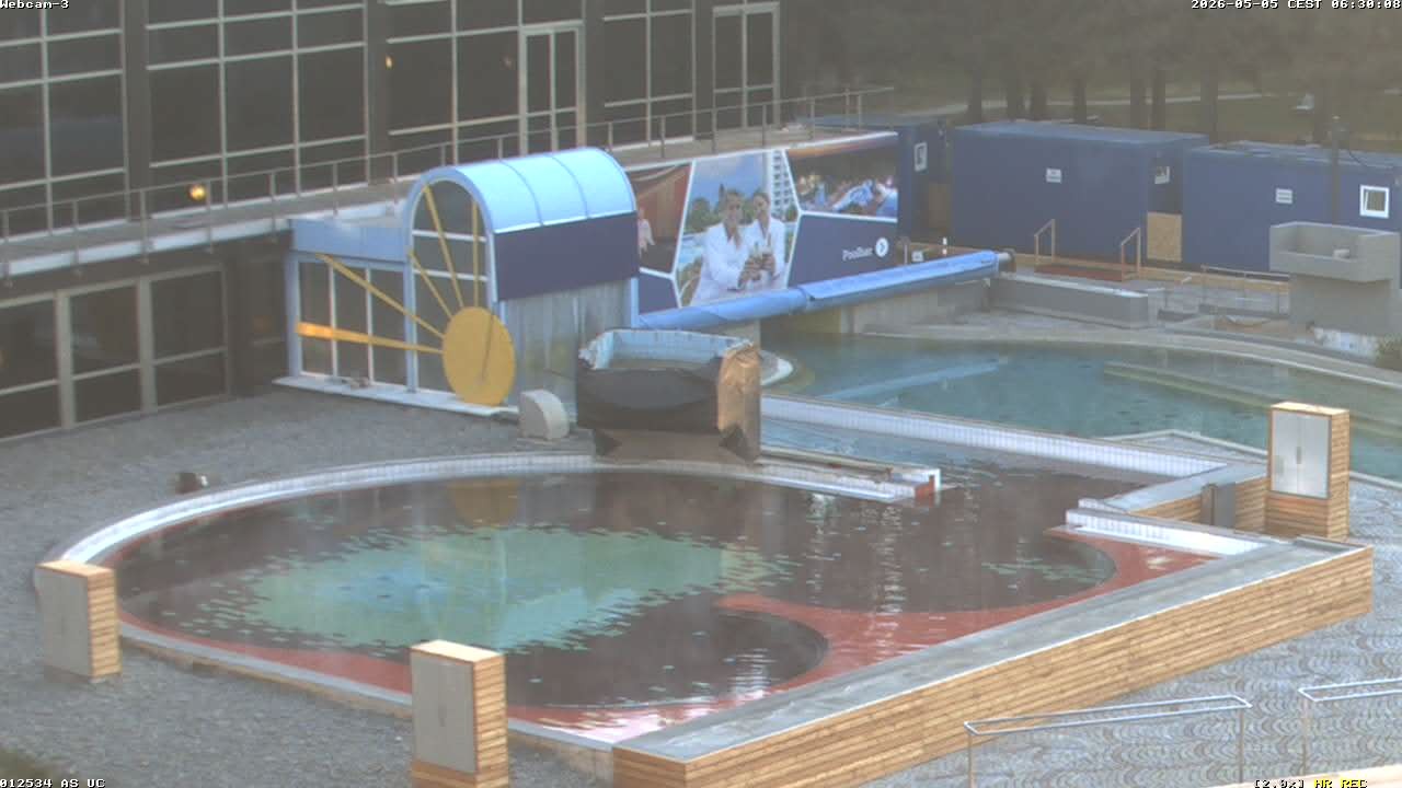Archiv Foto Webcam Bad Füssing: Johannesbad-Therme Felsenlagune