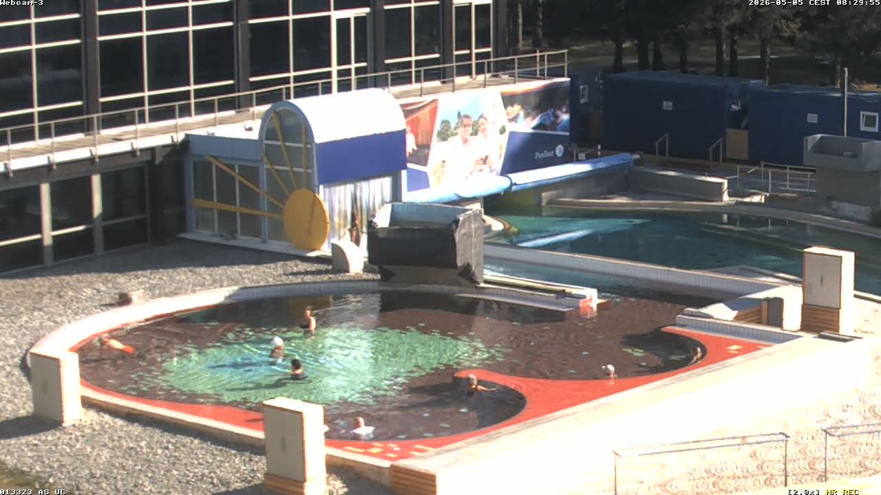 Archiv Foto Webcam Bad Füssing: Johannesbad-Therme Felsenlagune