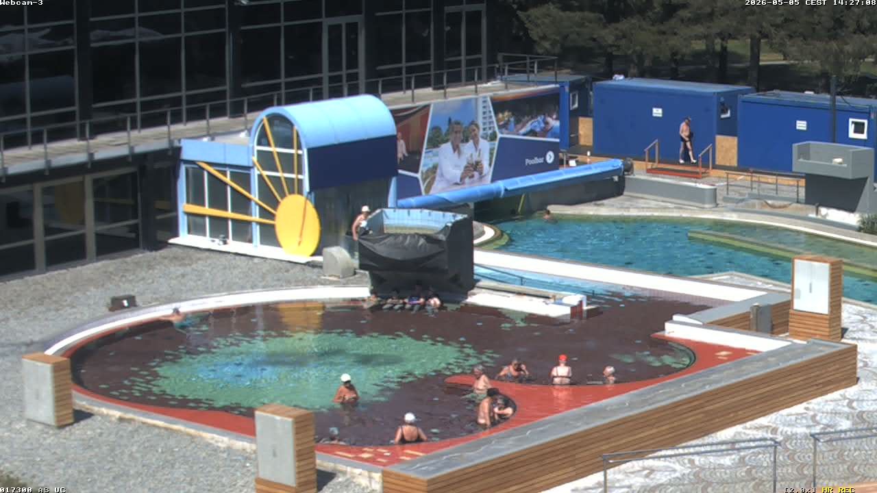 Archiv Foto Webcam Bad Füssing: Johannesbad-Therme Felsenlagune