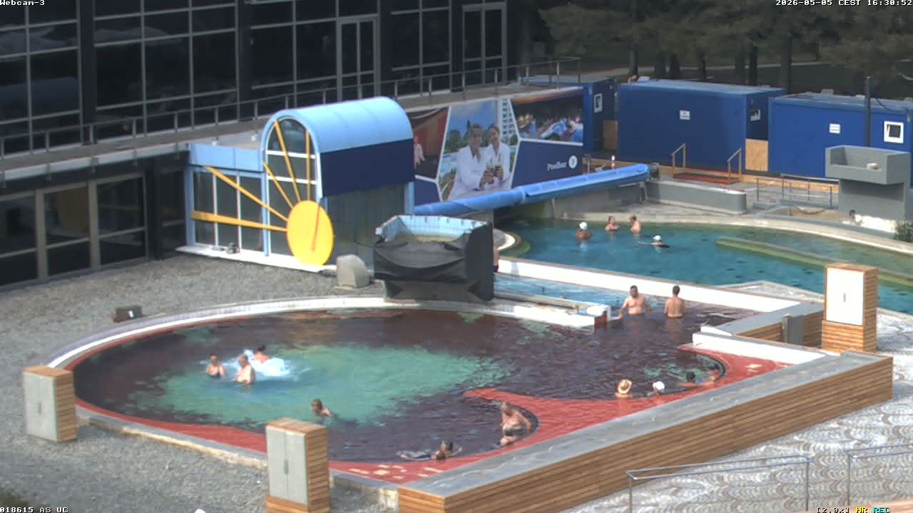 Archiv Foto Webcam Bad Füssing: Johannesbad-Therme Felsenlagune