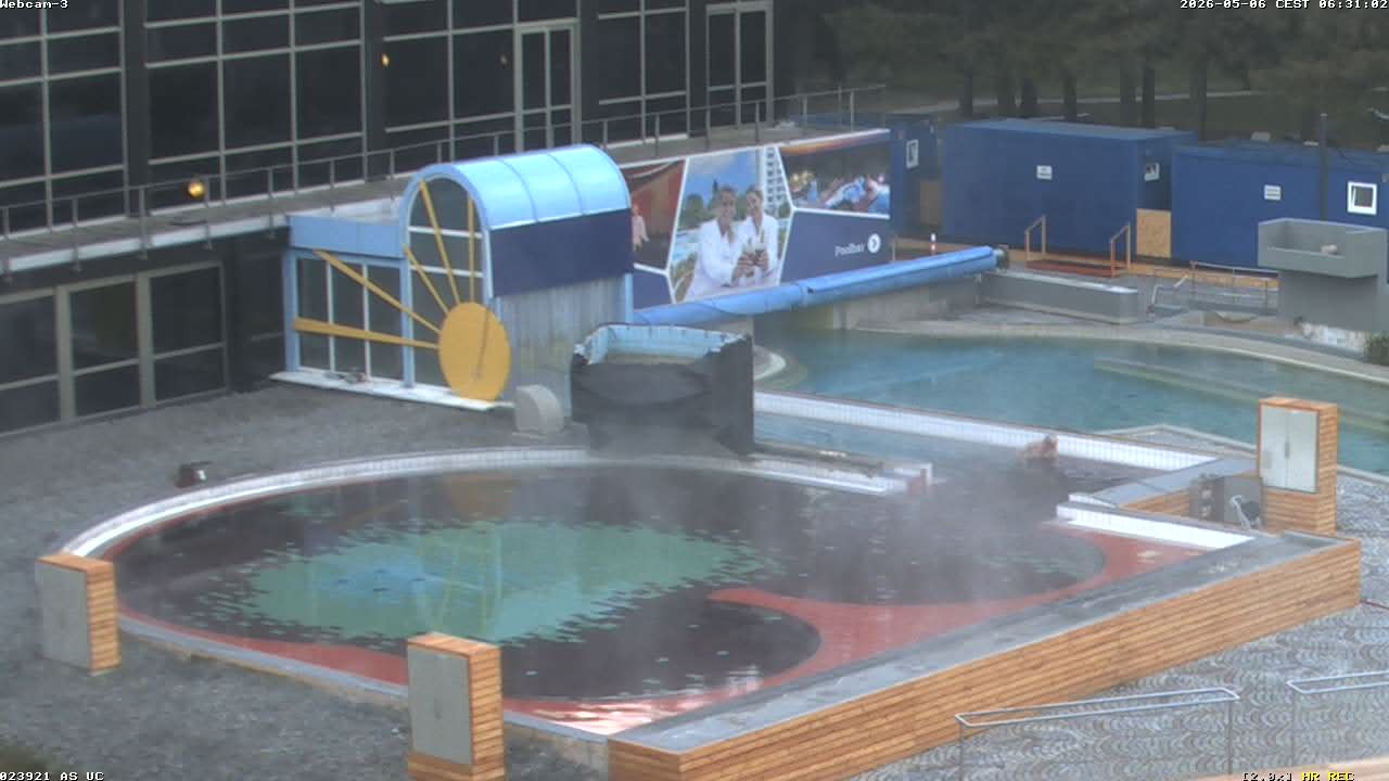 Archiv Foto Webcam Bad Füssing: Johannesbad-Therme Felsenlagune