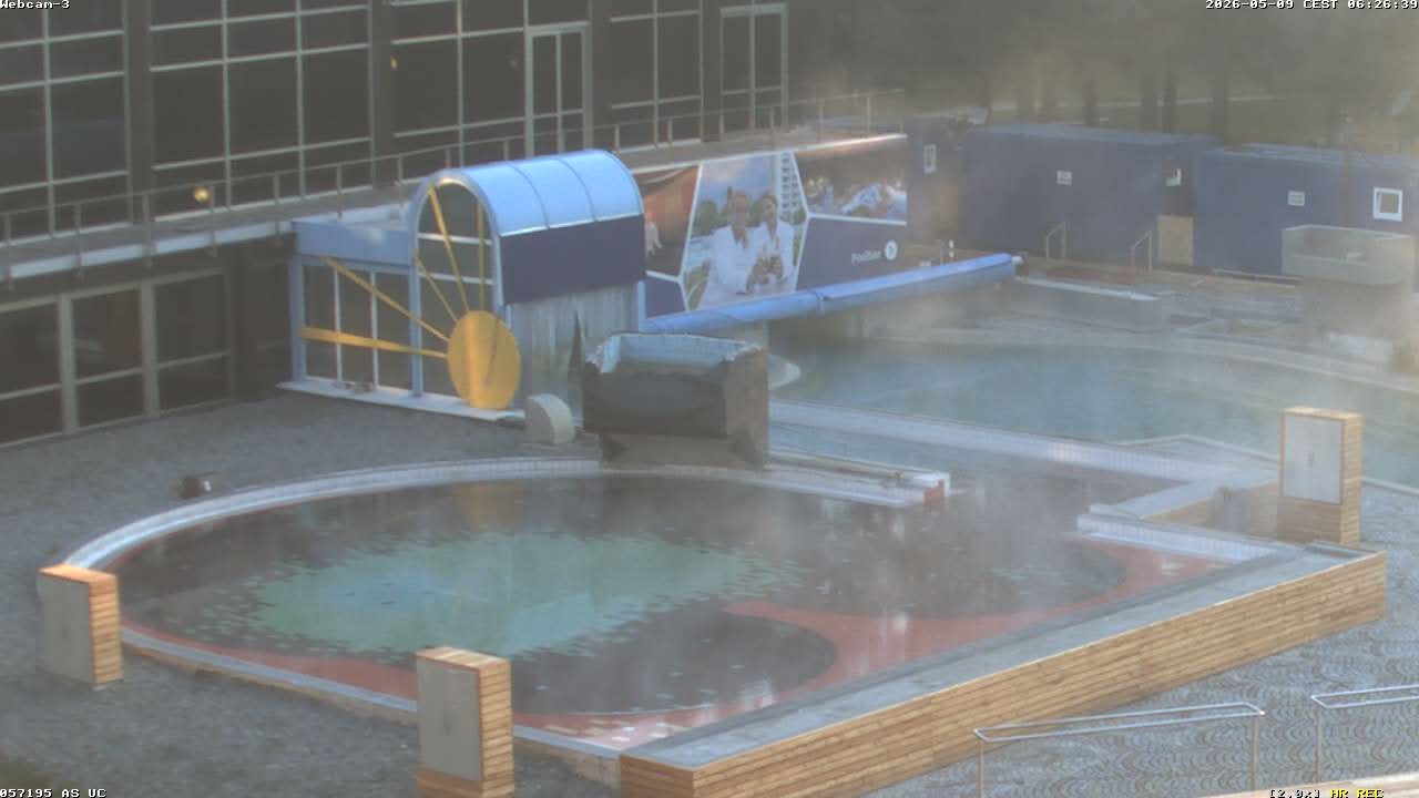 Archived image Webcam Bad Füssing - Johannesbad Therme Outdoor Area