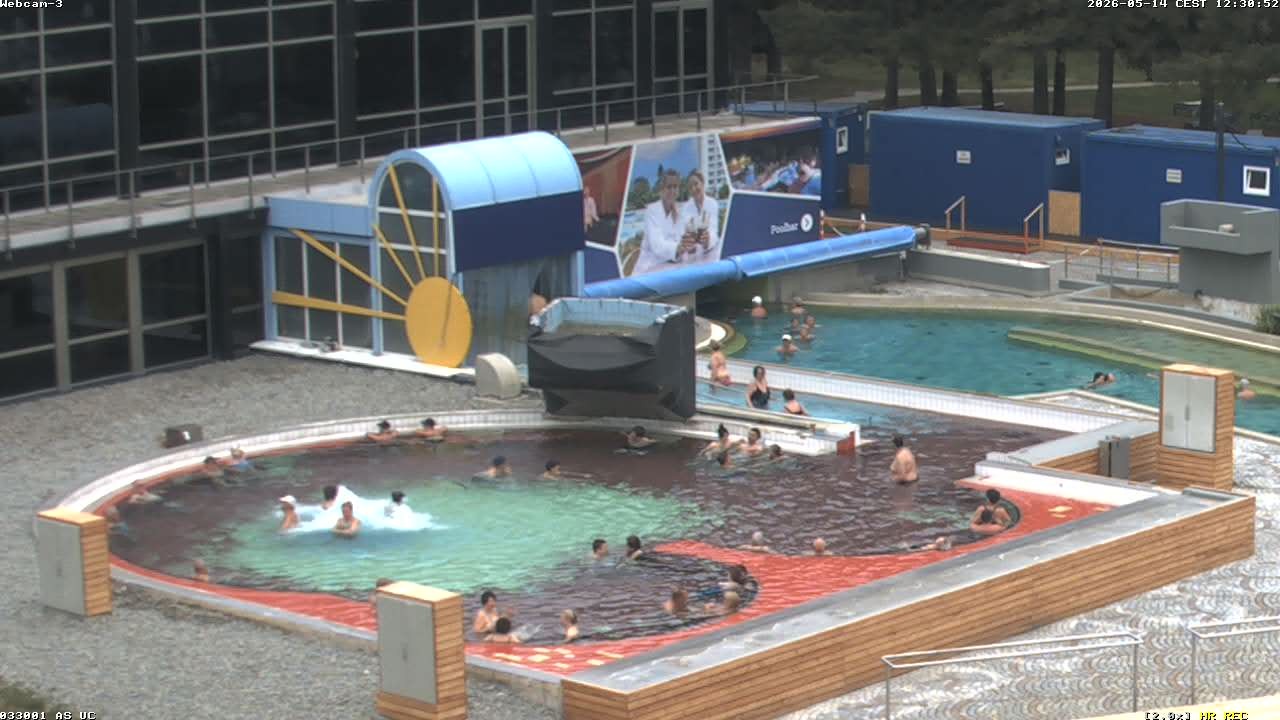 Archived image Webcam Bad Füssing - Johannesbad Therme Outdoor Area