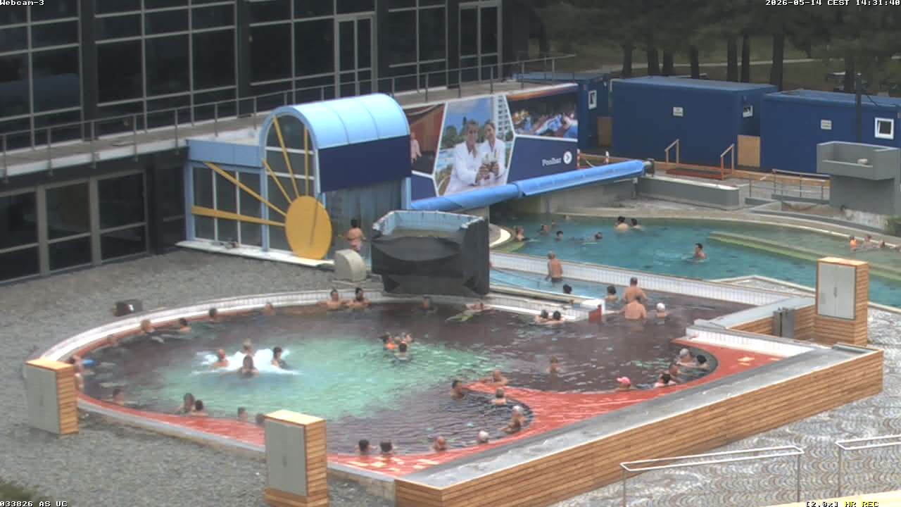 Archived image Webcam Bad Füssing - Johannesbad Therme Outdoor Area