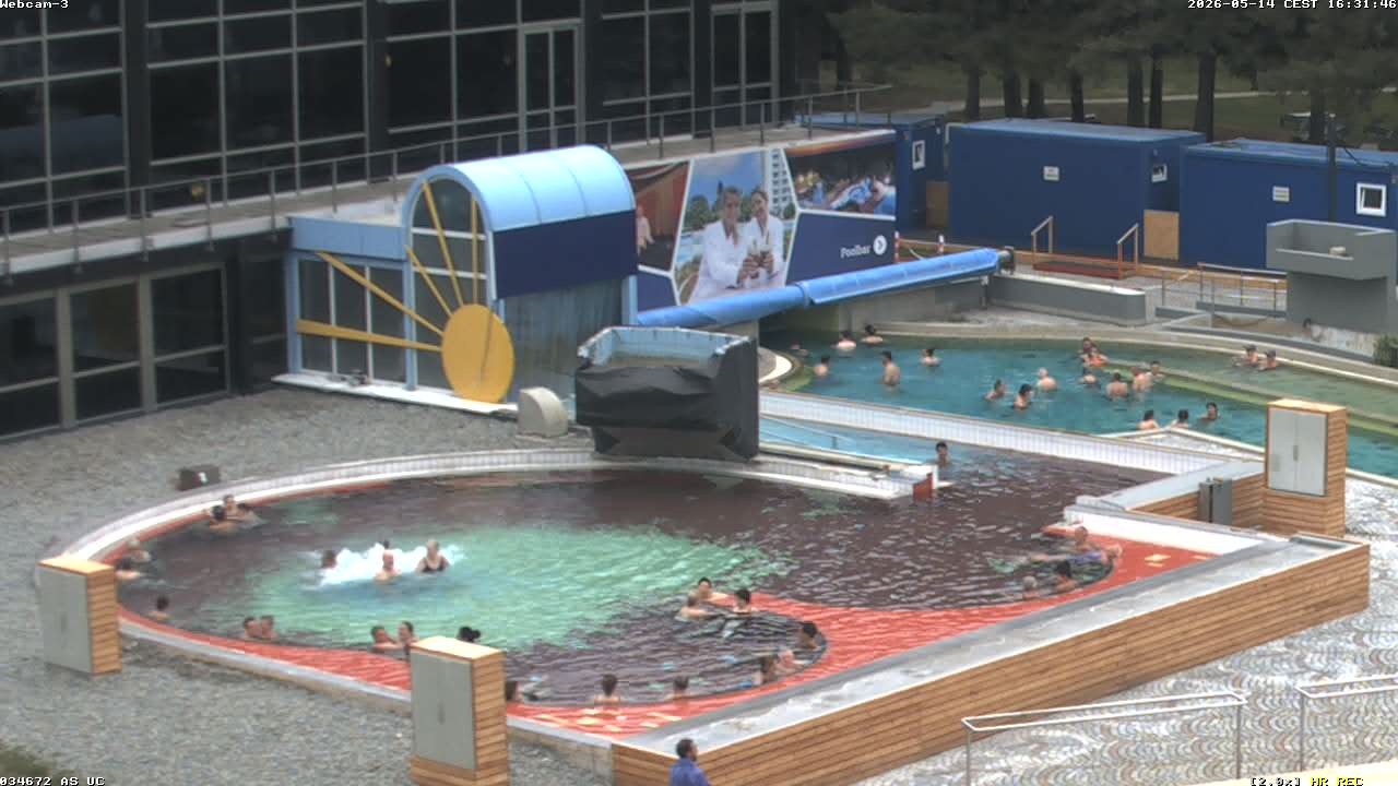 Archived image Webcam Bad Füssing - Johannesbad Therme Outdoor Area
