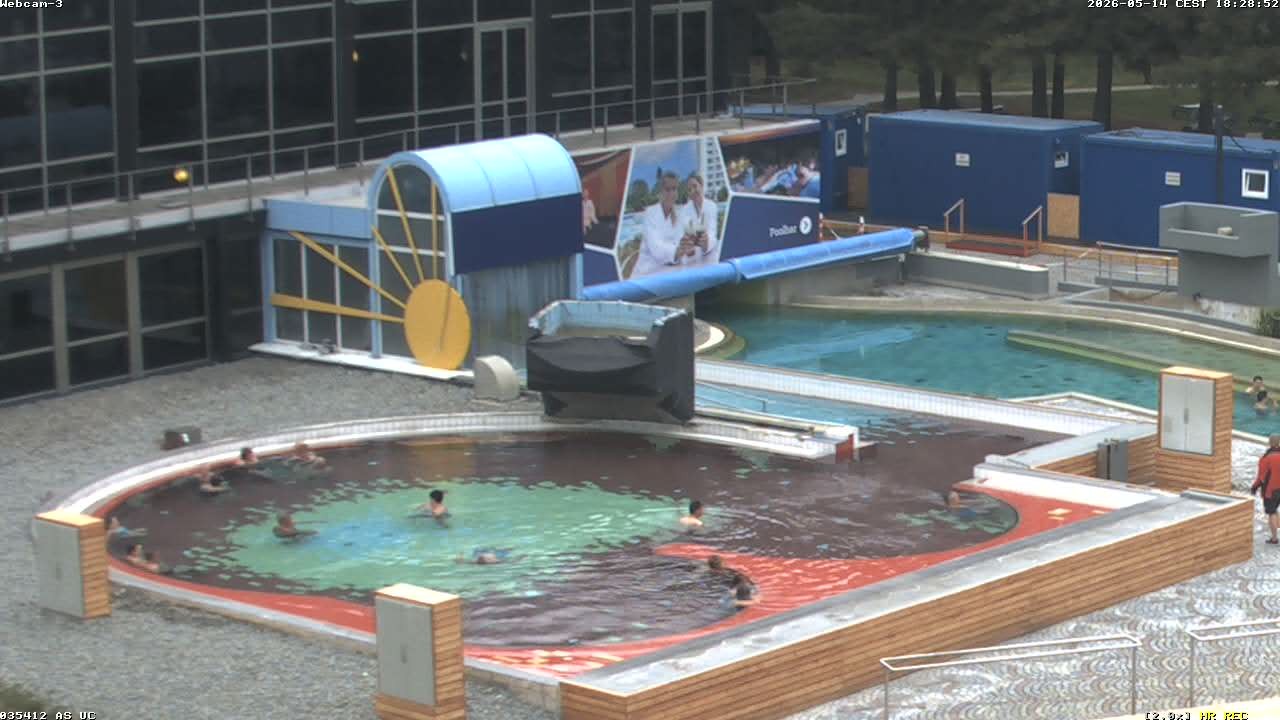 Archived image Webcam Bad Füssing - Johannesbad Therme Outdoor Area