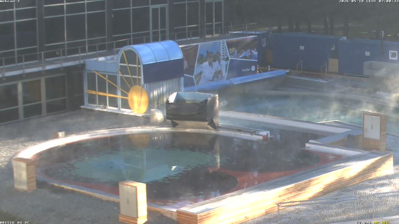 Archiv Foto Webcam Bad Füssing: Johannesbad-Therme Felsenlagune