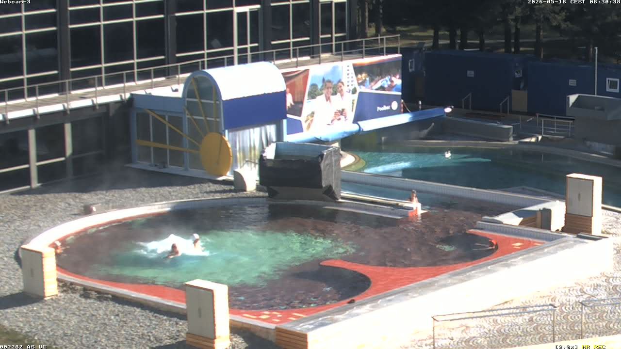 Archiv Foto Webcam Bad Füssing: Johannesbad-Therme Felsenlagune