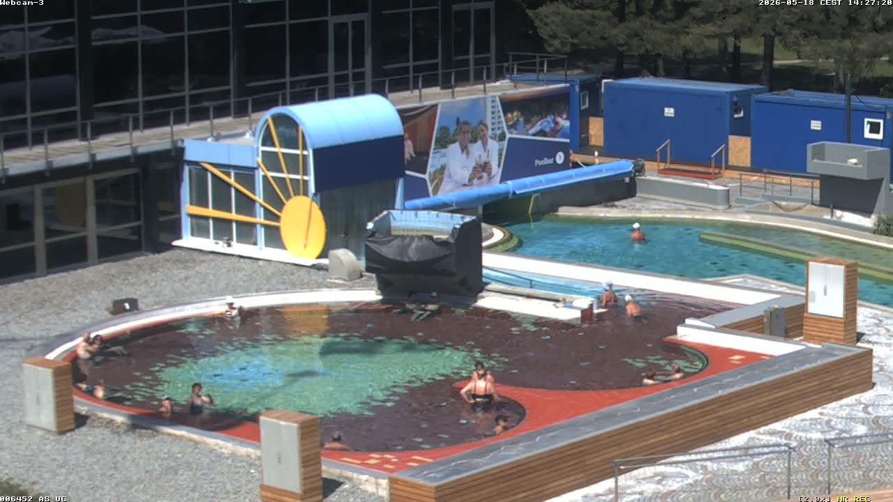Archiv Foto Webcam Bad Füssing: Johannesbad-Therme Felsenlagune
