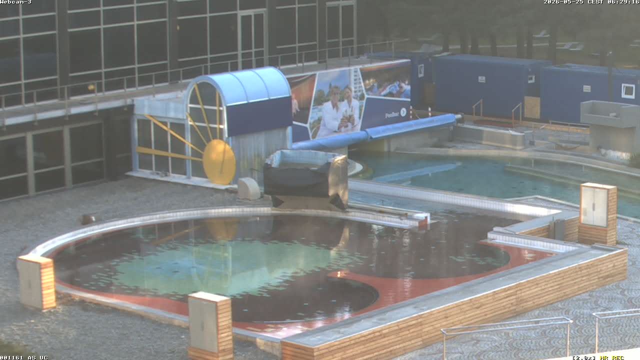 Archiv Foto Webcam Bad Füssing: Johannesbad-Therme Felsenlagune