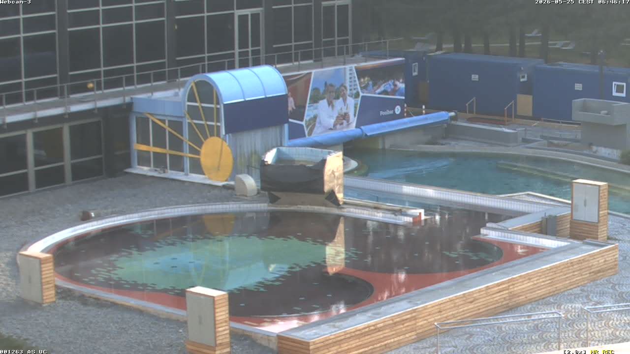 Archiv Foto Webcam Bad Füssing: Johannesbad-Therme Felsenlagune
