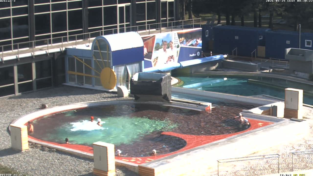 Archiv Foto Webcam Bad Füssing: Johannesbad-Therme Felsenlagune