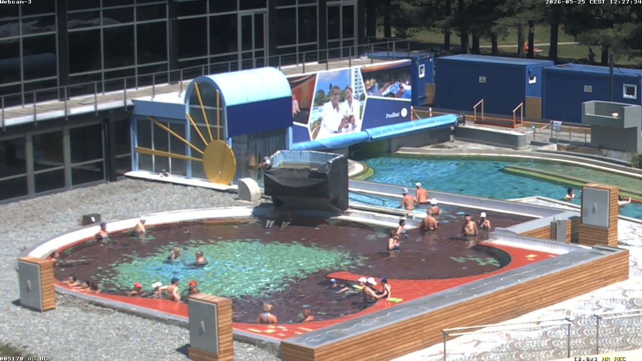 Archiv Foto Webcam Bad Füssing: Johannesbad-Therme Felsenlagune