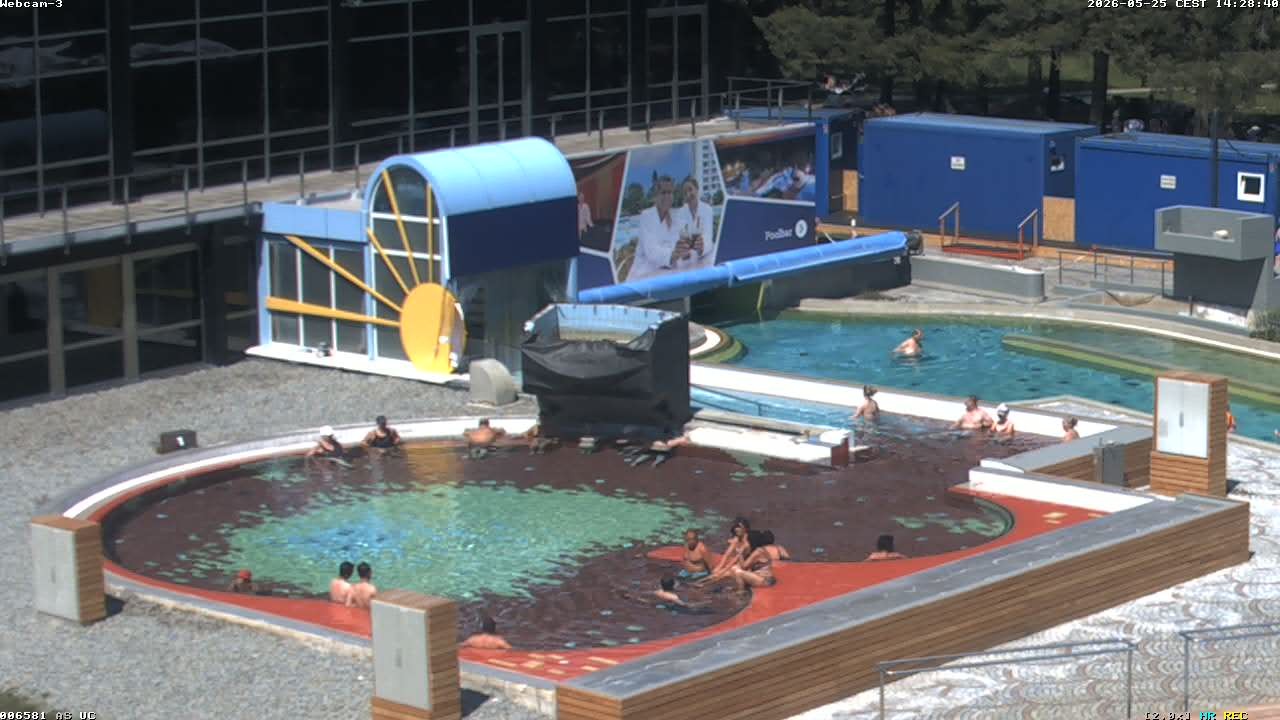 Archiv Foto Webcam Bad Füssing: Johannesbad-Therme Felsenlagune