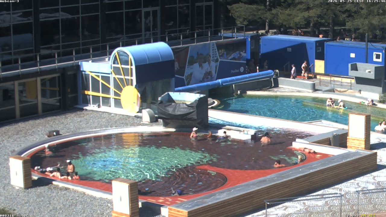 Archiv Foto Webcam Bad Füssing: Johannesbad-Therme Felsenlagune