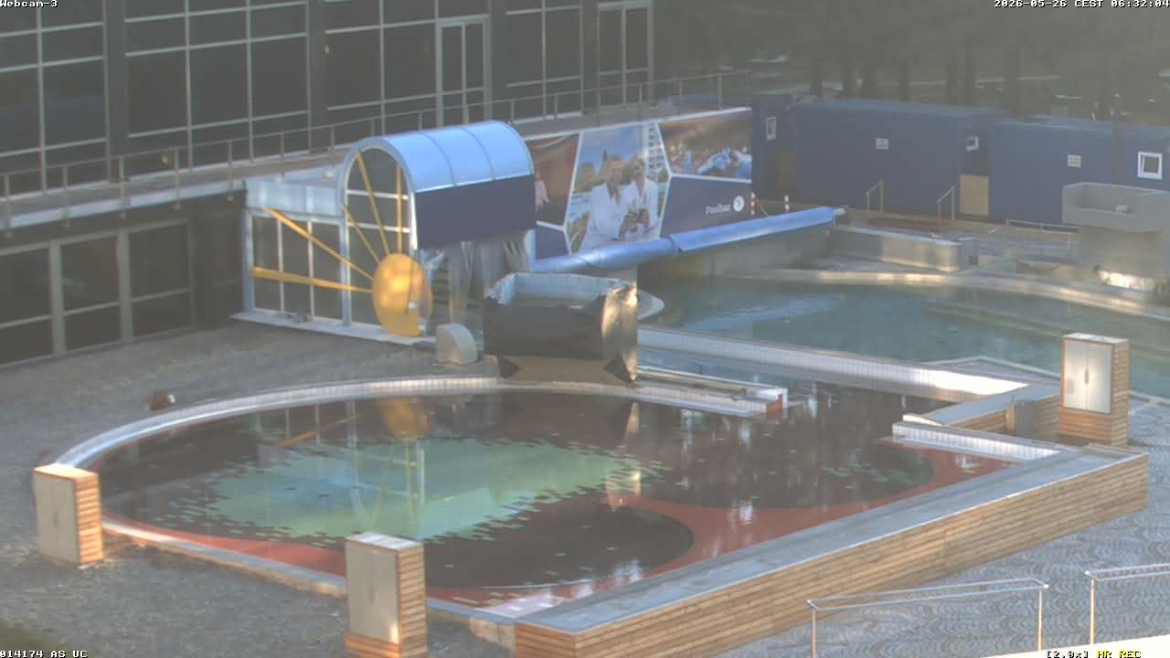 Archiv Foto Webcam Bad Füssing: Johannesbad-Therme Felsenlagune