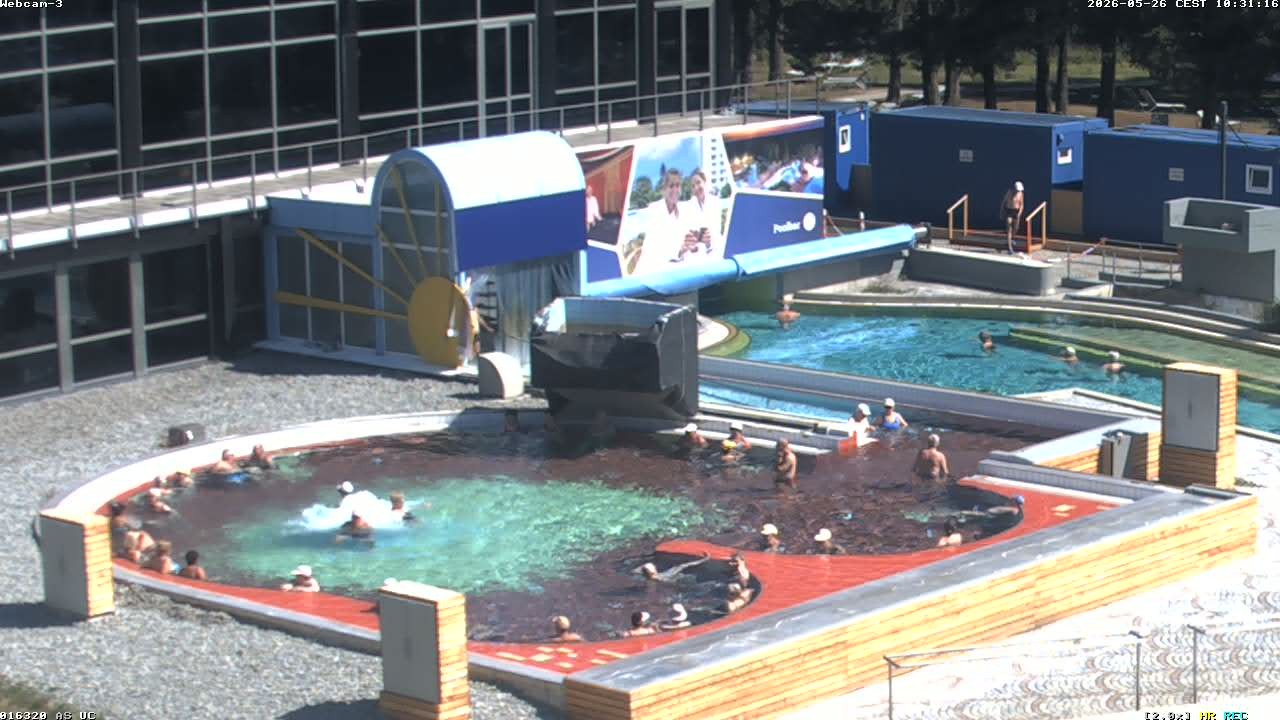 Archiv Foto Webcam Bad Füssing: Johannesbad-Therme Felsenlagune