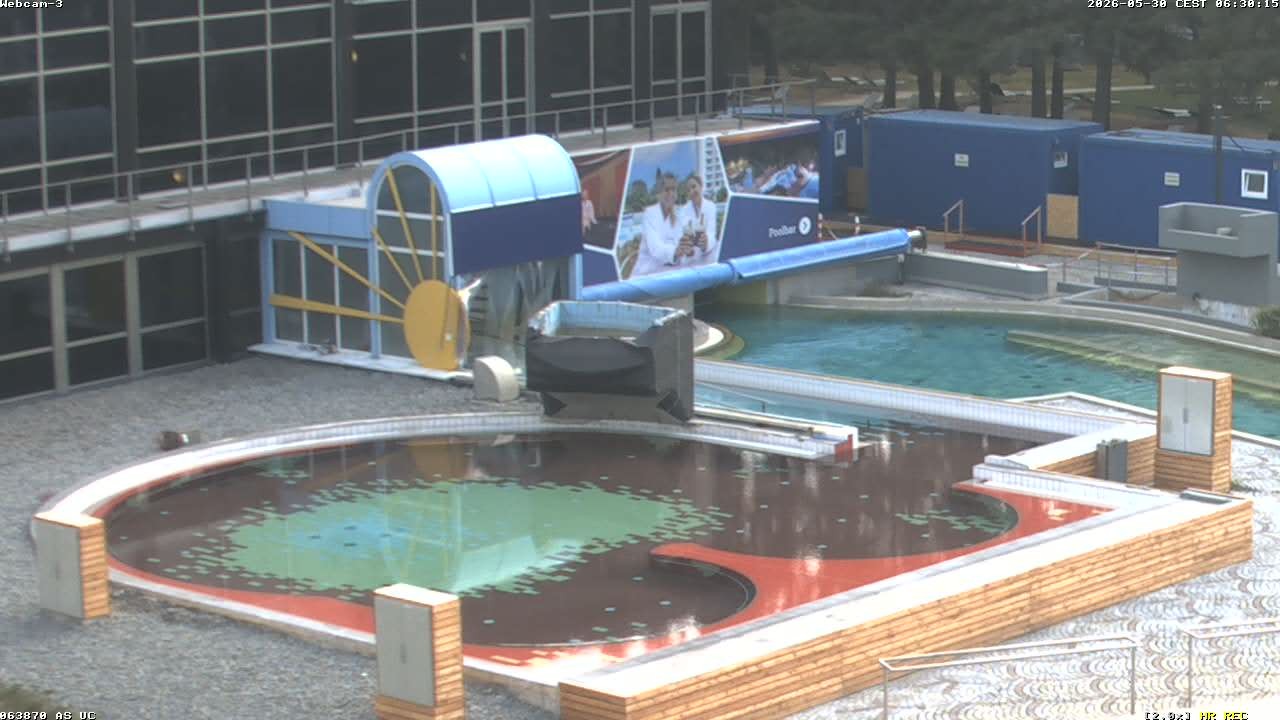 Archiv Foto Webcam Bad Füssing: Johannesbad-Therme Felsenlagune