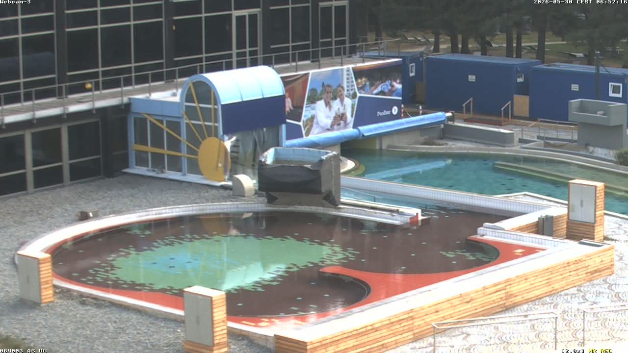Archiv Foto Webcam Bad Füssing: Johannesbad-Therme Felsenlagune