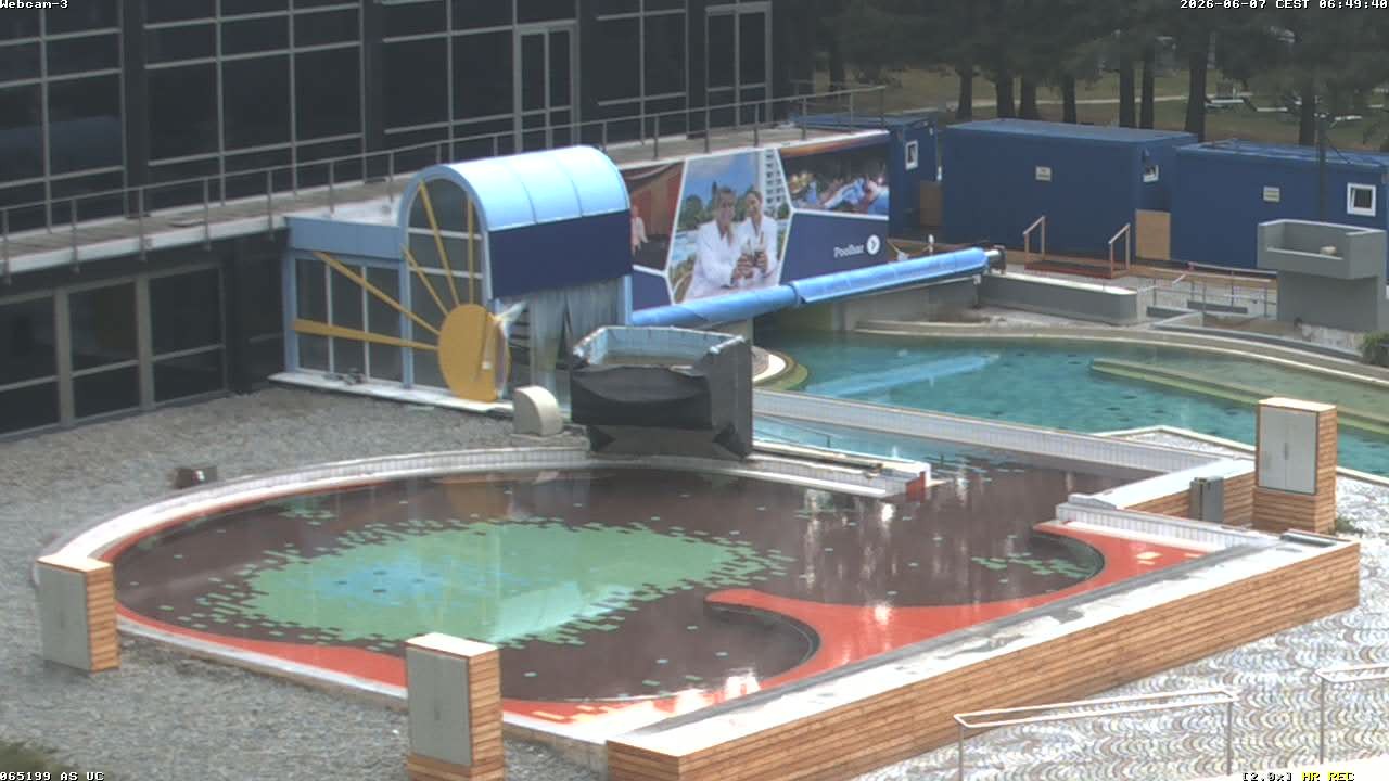 Archiv Foto Webcam Bad Füssing: Johannesbad-Therme Felsenlagune