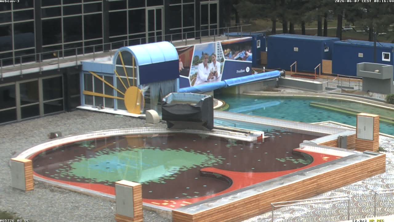 Archiv Foto Webcam Bad Füssing: Johannesbad-Therme Felsenlagune