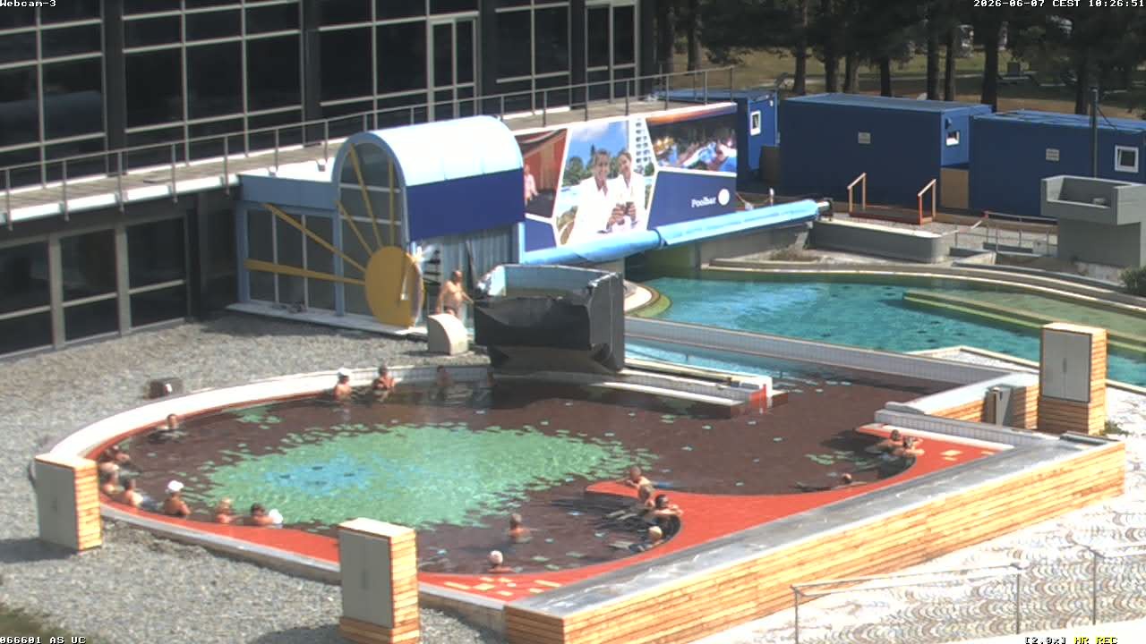 Archiv Foto Webcam Bad Füssing: Johannesbad-Therme Felsenlagune