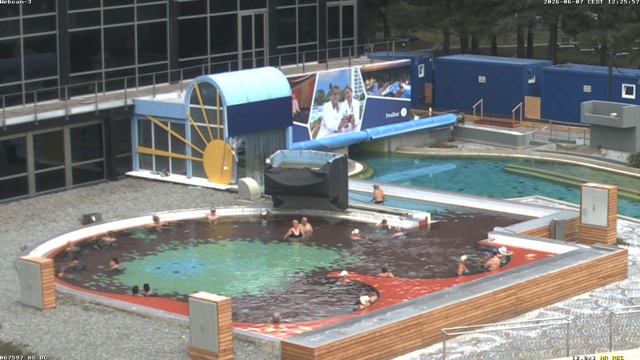 Archiv Foto Webcam Bad Füssing: Johannesbad-Therme Felsenlagune