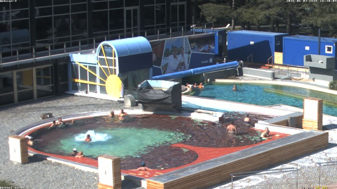 Archiv Foto Webcam Bad Füssing: Johannesbad-Therme Felsenlagune