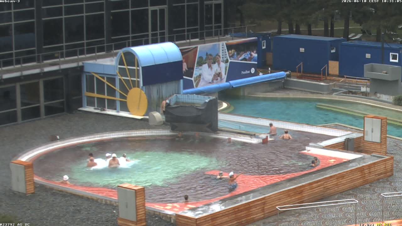 Archiv Foto Webcam Bad Füssing: Johannesbad-Therme Felsenlagune