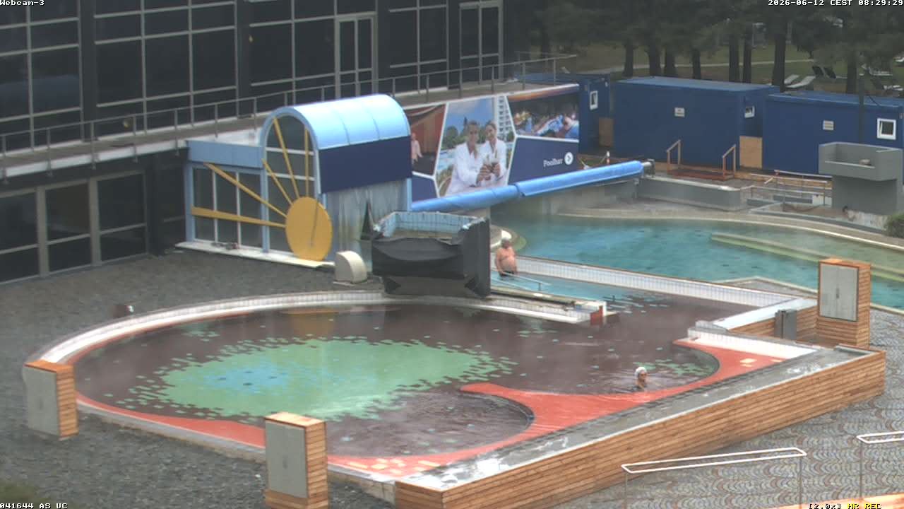 Archiv Foto Webcam Bad Füssing: Johannesbad-Therme Felsenlagune