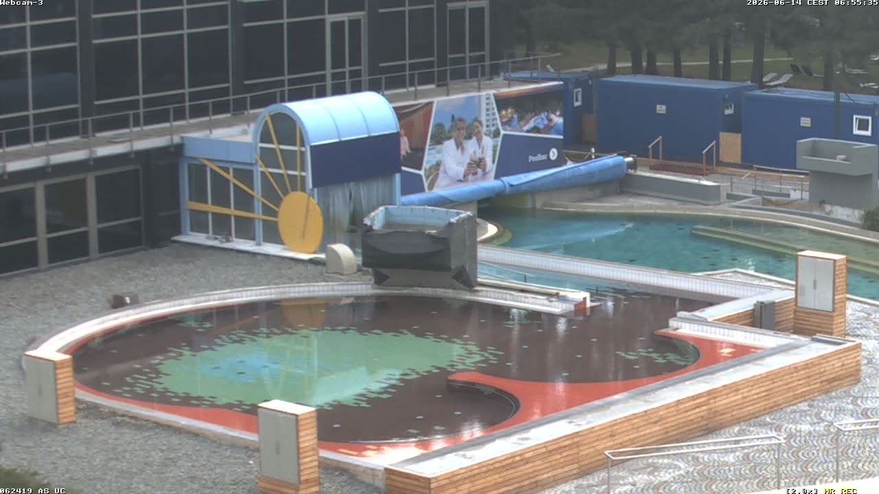 Archiv Foto Webcam Bad Füssing: Johannesbad-Therme Felsenlagune