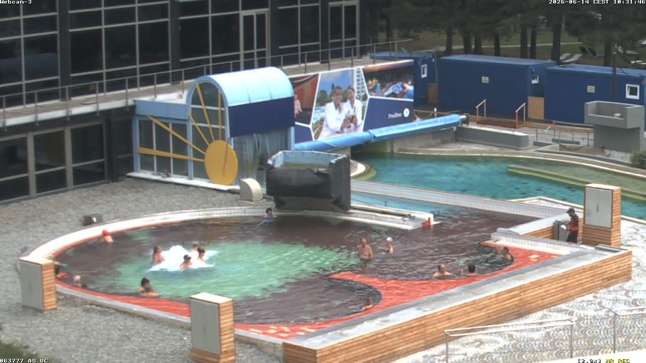 Archiv Foto Webcam Bad Füssing: Johannesbad-Therme Felsenlagune