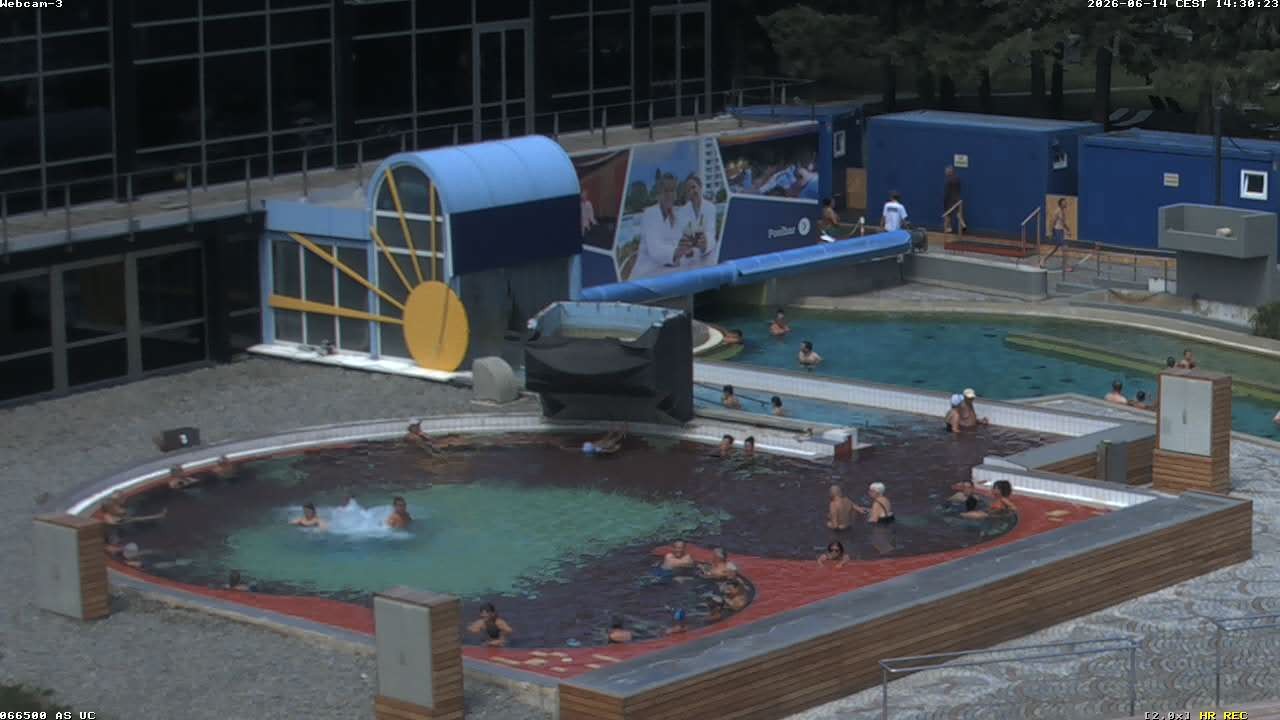 Archiv Foto Webcam Bad Füssing: Johannesbad-Therme Felsenlagune