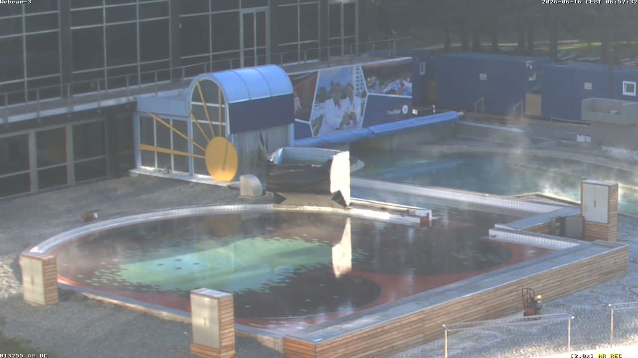 Archiv Foto Webcam Bad Füssing: Johannesbad-Therme Felsenlagune