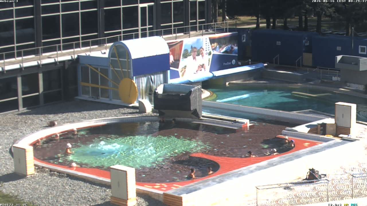 Archiv Foto Webcam Bad Füssing: Johannesbad-Therme Felsenlagune