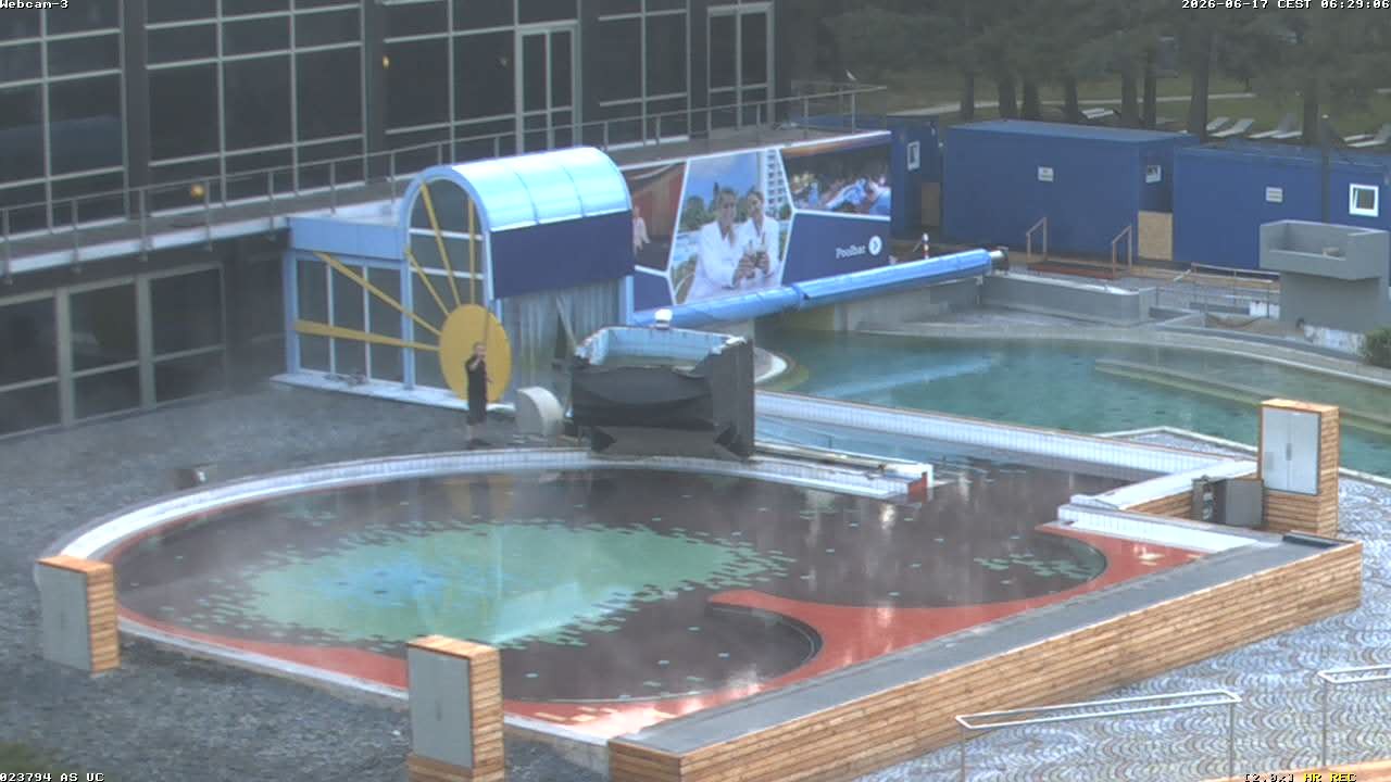Archiv Foto Webcam Bad Füssing: Johannesbad-Therme Felsenlagune