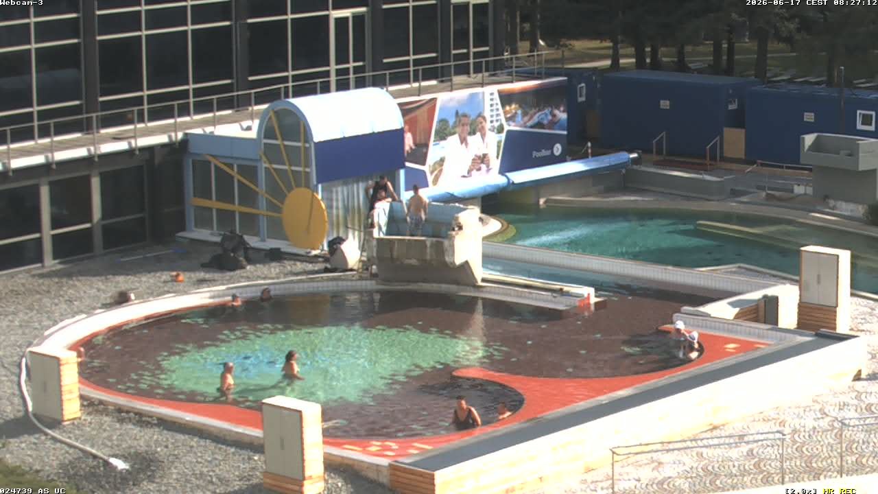 Archiv Foto Webcam Bad Füssing: Johannesbad-Therme Felsenlagune