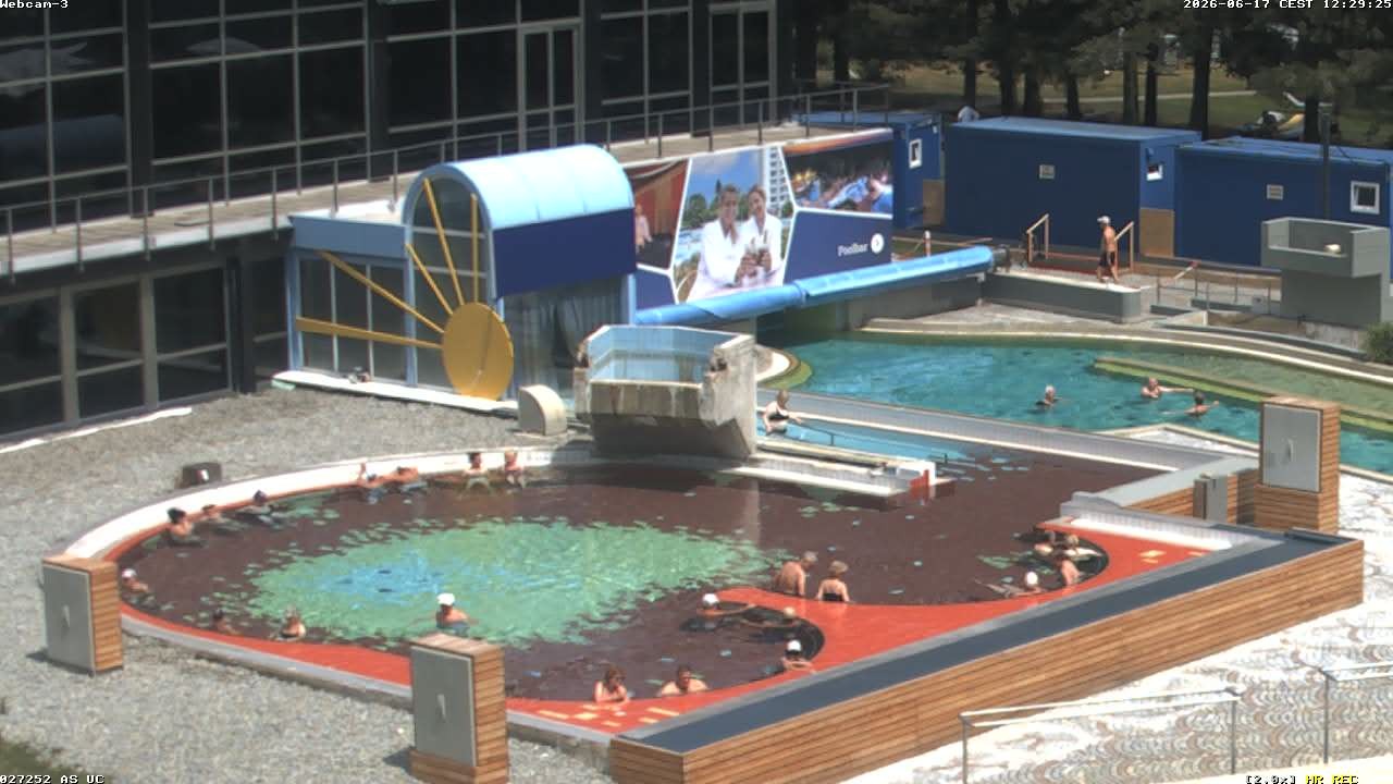 Archiv Foto Webcam Bad Füssing: Johannesbad-Therme Felsenlagune