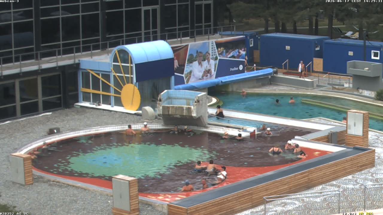 Archiv Foto Webcam Bad Füssing: Johannesbad-Therme Felsenlagune