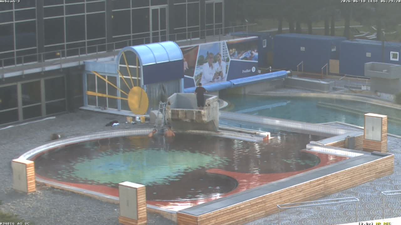 Archiv Foto Webcam Bad Füssing: Johannesbad-Therme Felsenlagune