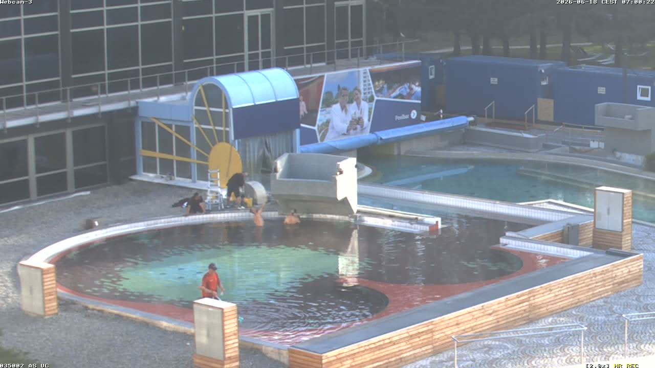 Archiv Foto Webcam Bad Füssing: Johannesbad-Therme Felsenlagune