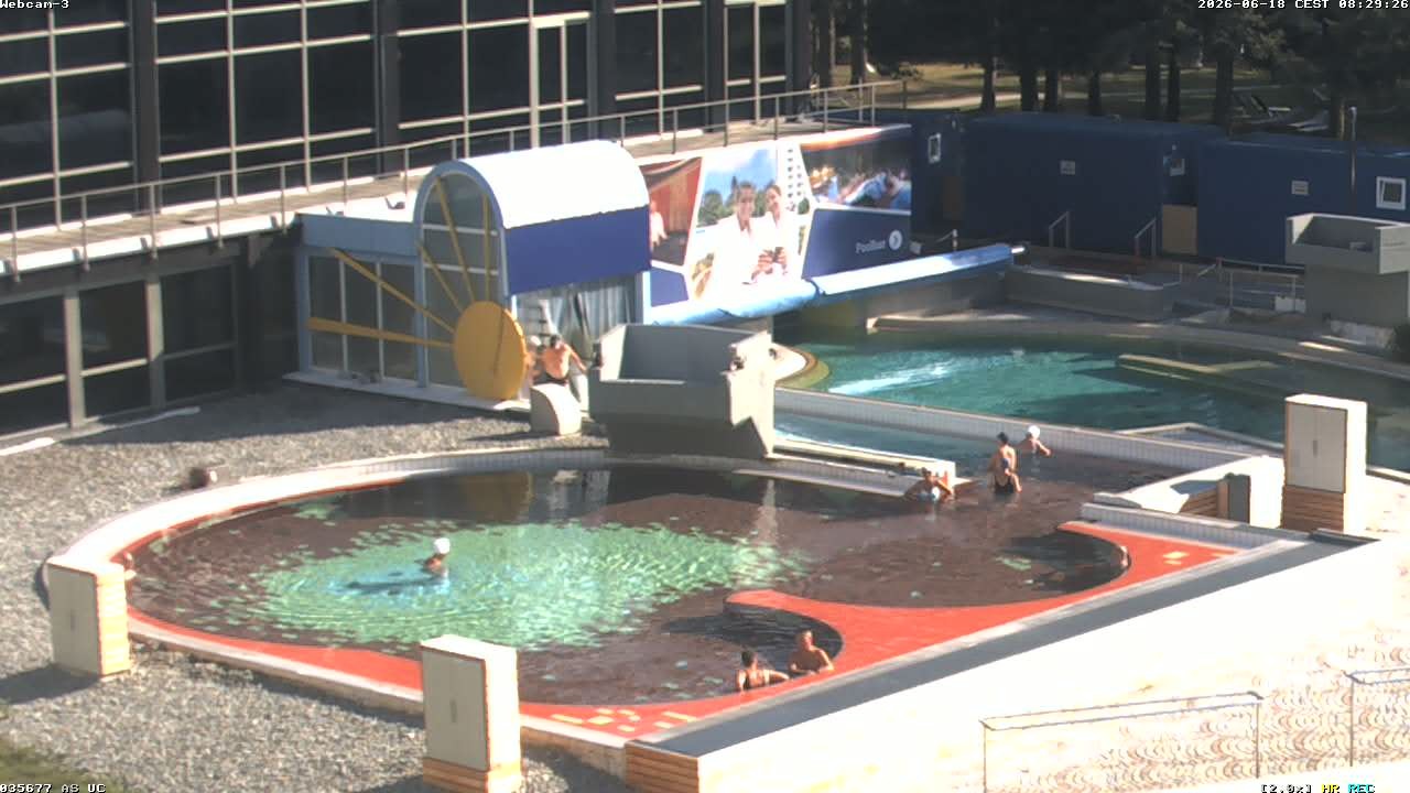 Archiv Foto Webcam Bad Füssing: Johannesbad-Therme Felsenlagune