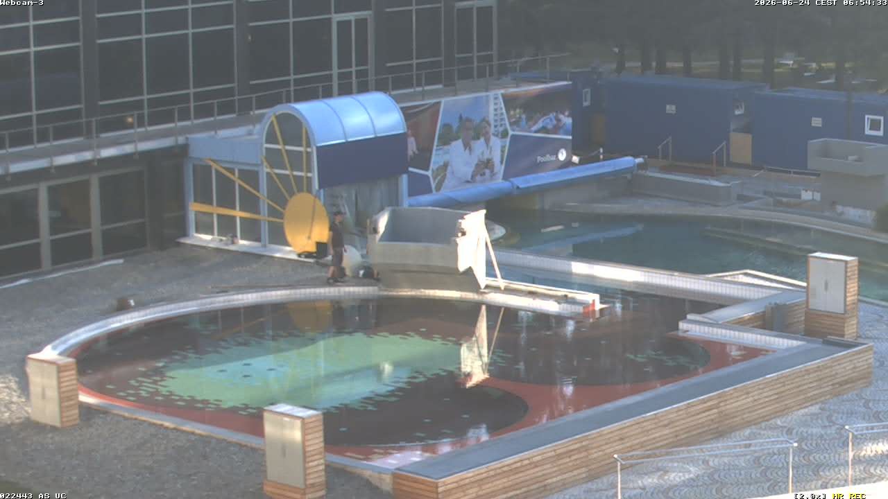 Archiv Foto Webcam Bad Füssing: Johannesbad-Therme Felsenlagune