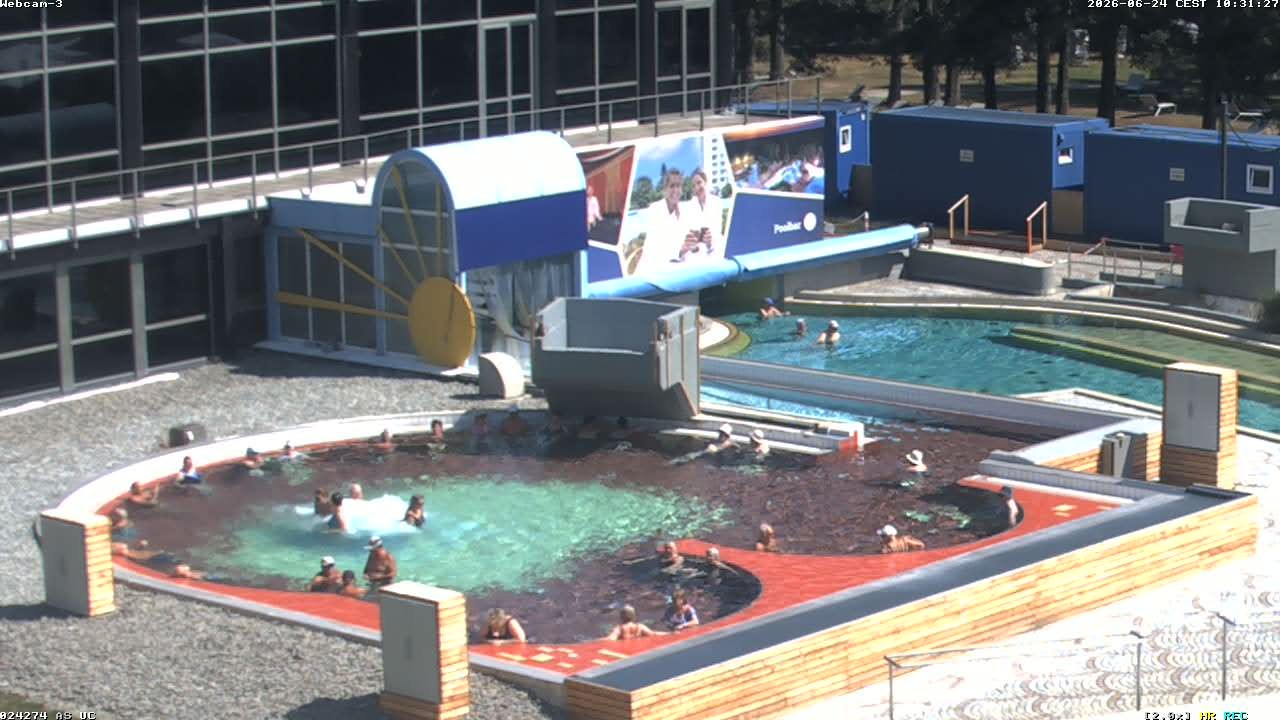 Archiv Foto Webcam Bad Füssing: Johannesbad-Therme Felsenlagune