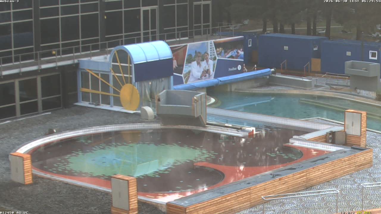 Archived image Webcam Bad Füssing - Johannesbad Therme Outdoor Area