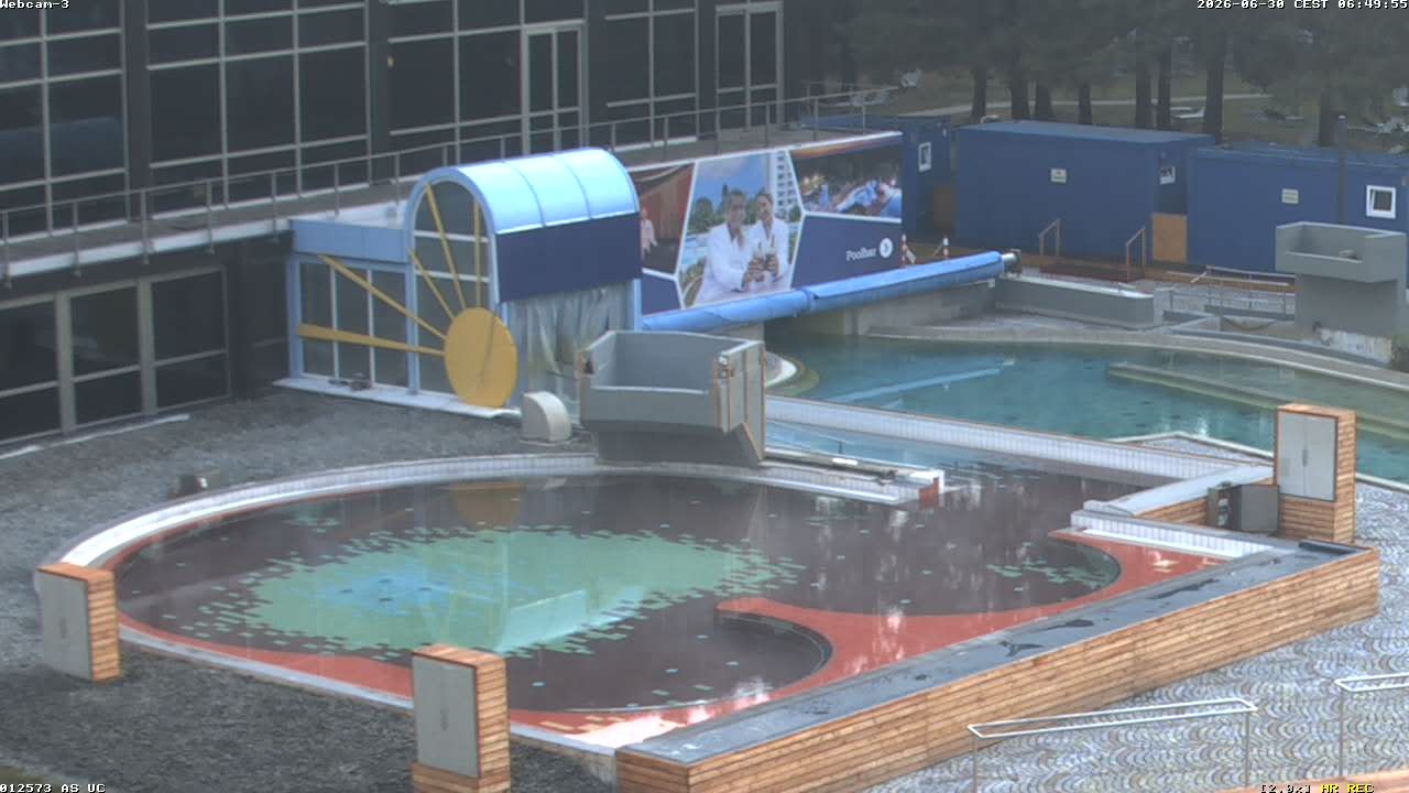 Archived image Webcam Bad Füssing - Johannesbad Therme Outdoor Area