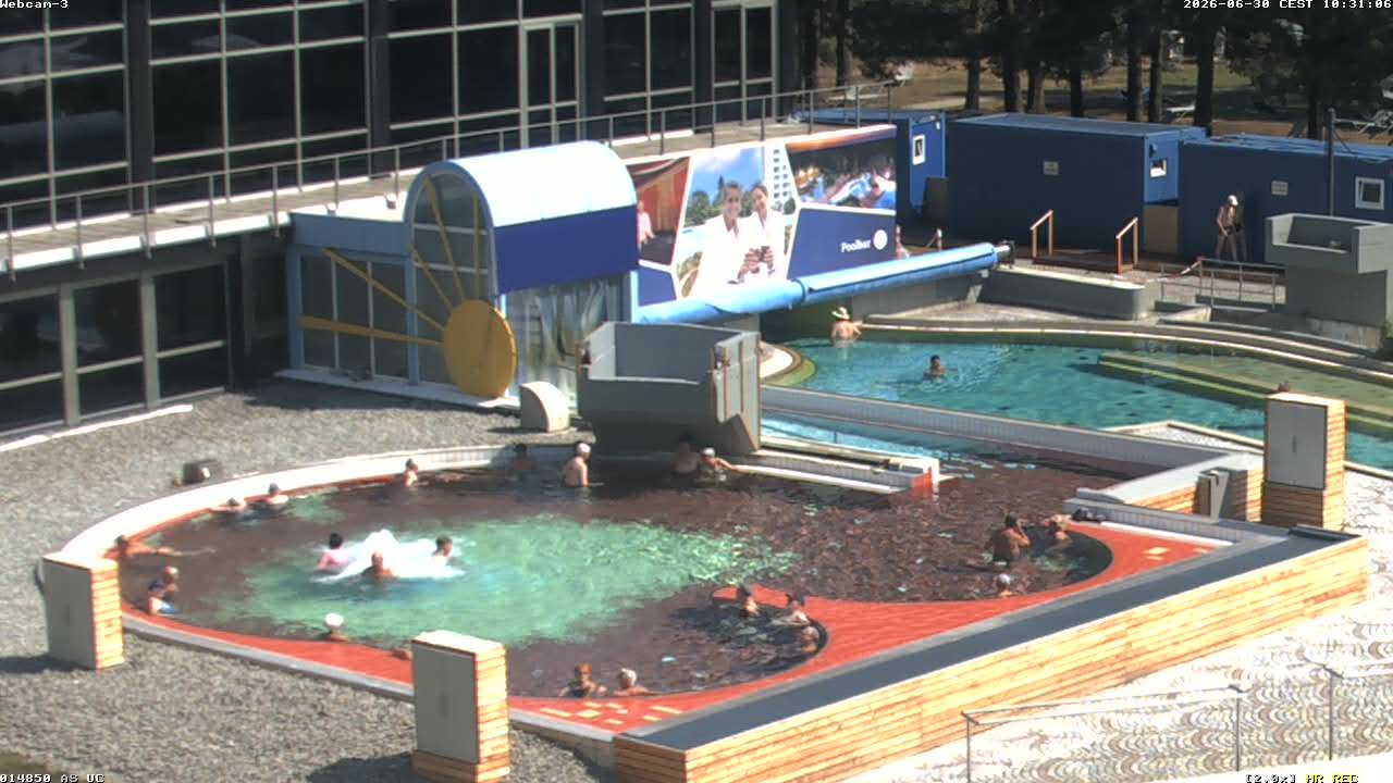 Archived image Webcam Bad Füssing - Johannesbad Therme Outdoor Area
