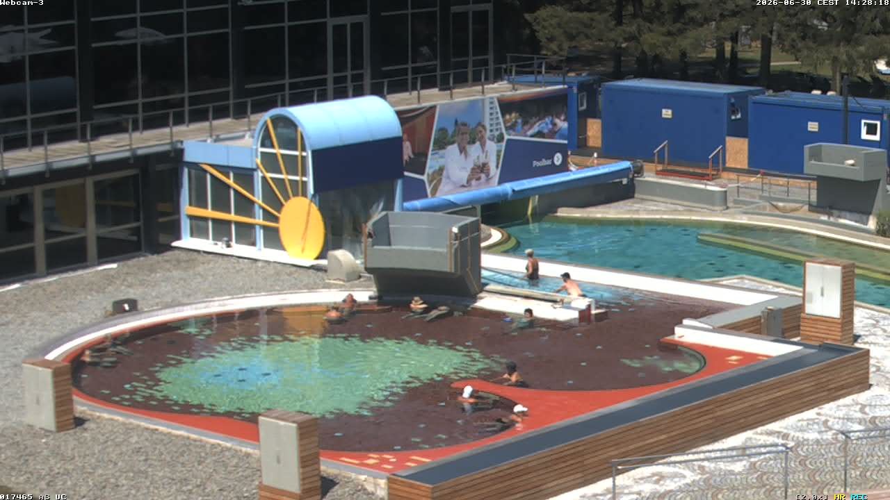 Archived image Webcam Bad Füssing - Johannesbad Therme Outdoor Area