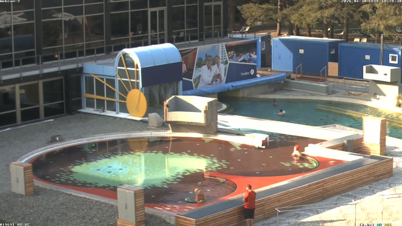 Archived image Webcam Bad Füssing - Johannesbad Therme Outdoor Area