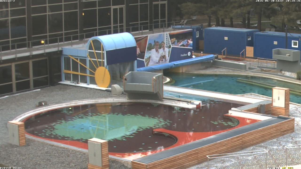 Archived image Webcam Bad Füssing - Johannesbad Therme Outdoor Area